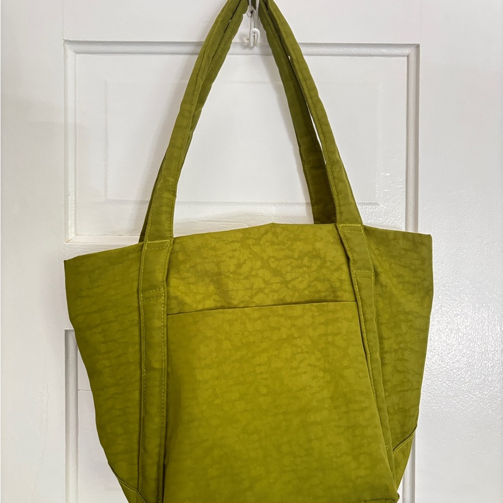 BAGGU Chartreuse Tote Bag